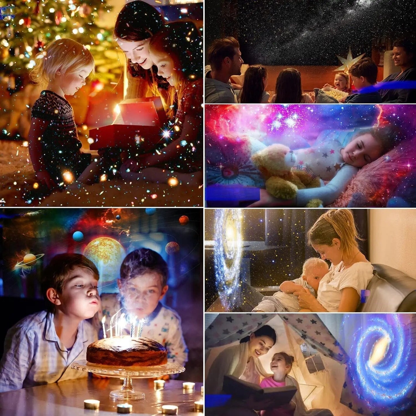 Galaxy Projector 13 HD Scenes Adjustable Focus
