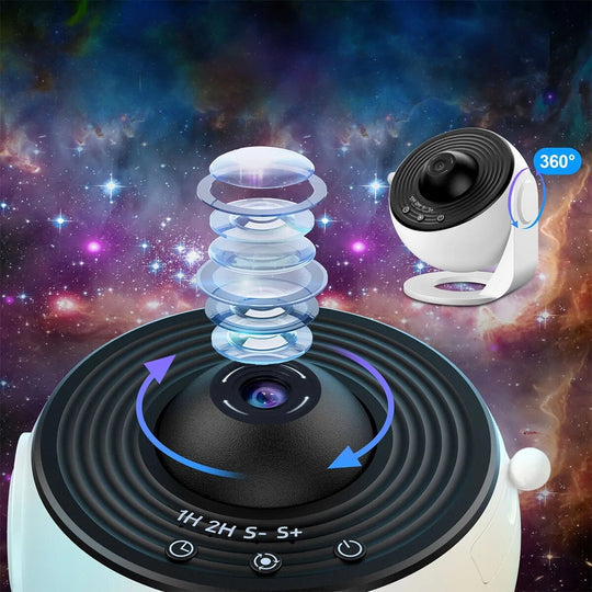 Galaxy Projector 13 HD Scenes Adjustable Focus