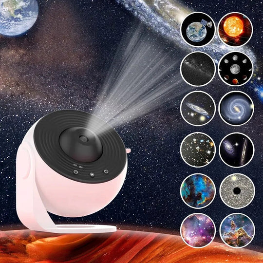 Galaxy Projector 13 HD Scenes Adjustable Focus