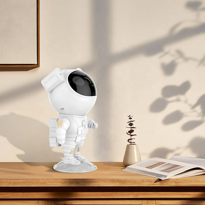 Galaxy Projector Astronaut Helmet 6-Color Rotating Remote & Timer