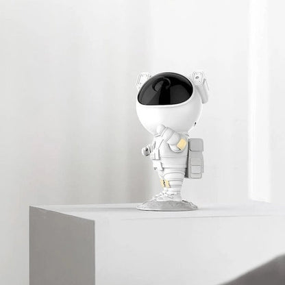 Galaxy Projector Astronaut Helmet 6-Color Rotating Remote & Timer