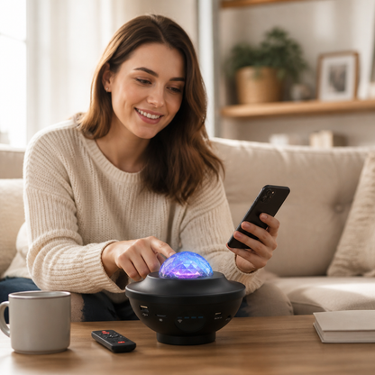 Galaxy Projector Bluetooth Speaker & Sleep Sounds