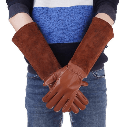 Garden Gloves Double-Stitched & Elastic Wristband