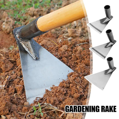 Garden Hoe Forged Steel Ergonomic Design