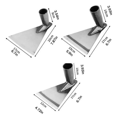 Garden Hoe Forged Steel Ergonomic Design