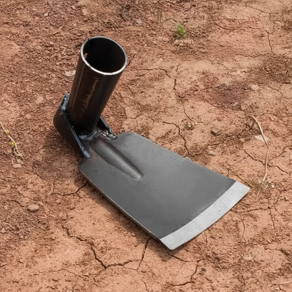 Garden Hoe Manganese Steel Ergonomic Compact Design