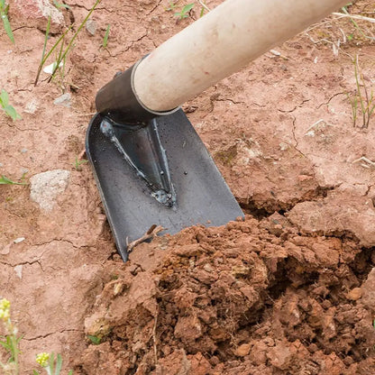 Garden Hoe Manganese Steel Ergonomic Compact Design