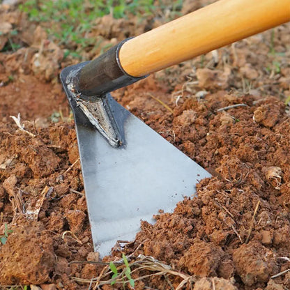 Garden Hoe Sharp Steel Blade Adjustable Head