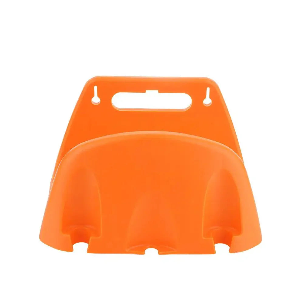Garden Hose Holder Wall-Mounted Integrated Handle Kink-Preventing