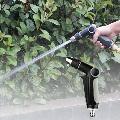 Garden Hose Nozzle High-Pressure Adjustable Quick-Connect