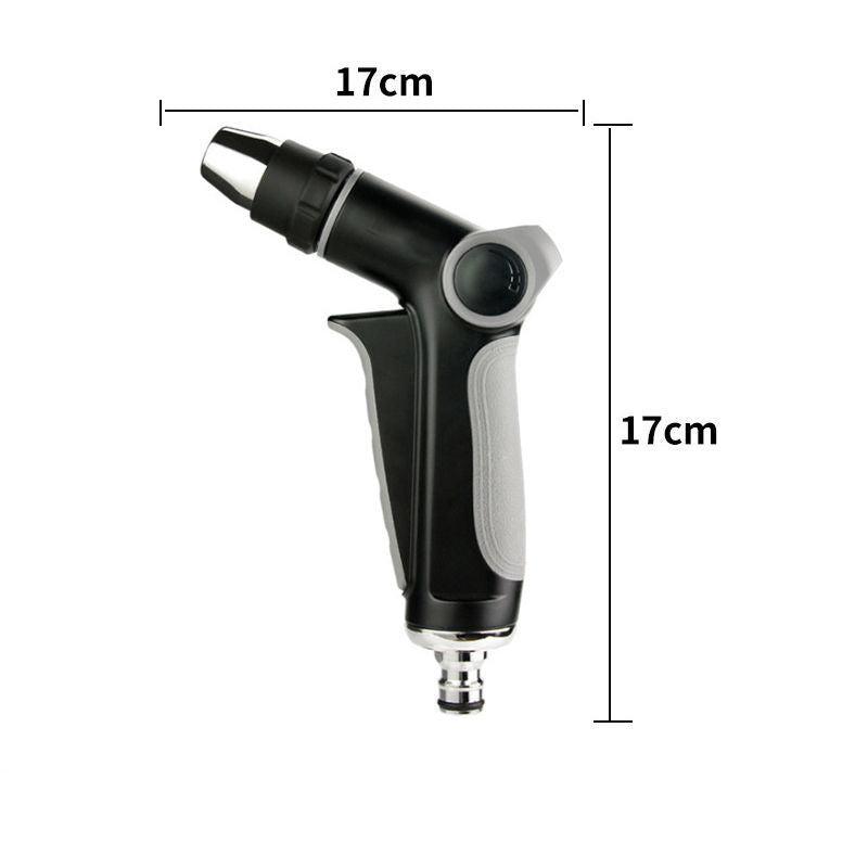 Garden Hose Nozzle High-Pressure Adjustable Quick-Connect