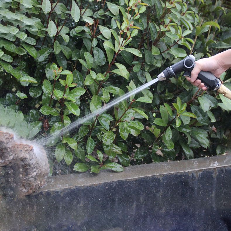Garden Hose Nozzle High-Pressure Adjustable Quick-Connect