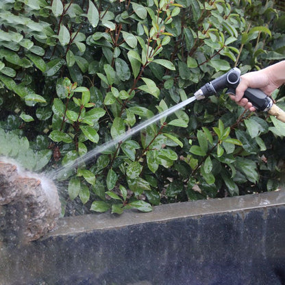 Garden Hose Nozzle High-Pressure Adjustable Quick-Connect