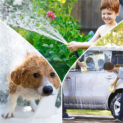 Garden Hose Nozzle High-Pressure Adjustable Quick-Connect