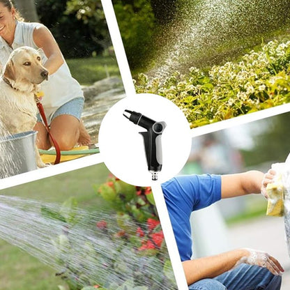 Garden Hose Nozzle High-Pressure Adjustable Quick-Connect