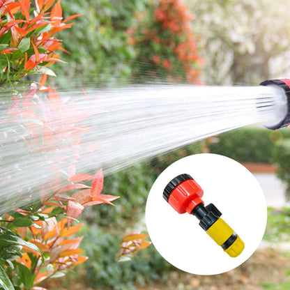 Garden Sprinkler Nozzle Adjustable Spray Patterns Universal Connectors