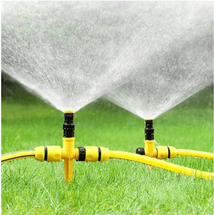 Garden Sprinkler Set Of 4 Adjustable 360° Rotation