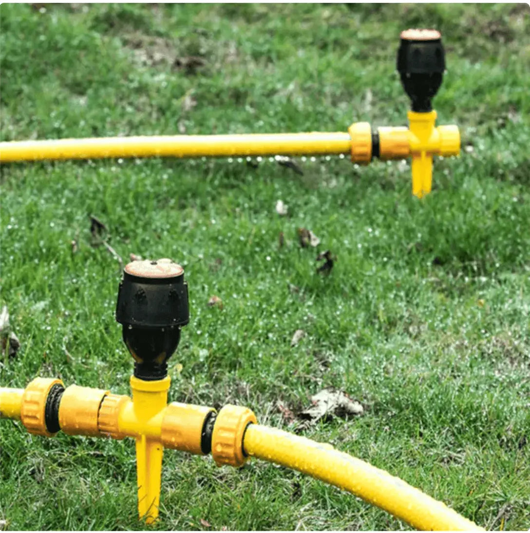 Garden Sprinkler Set Of 4 Adjustable 360° Rotation