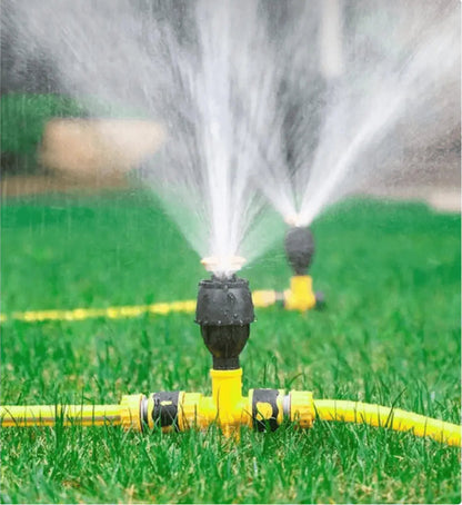 Garden Sprinkler Set Of 4 Adjustable 360° Rotation