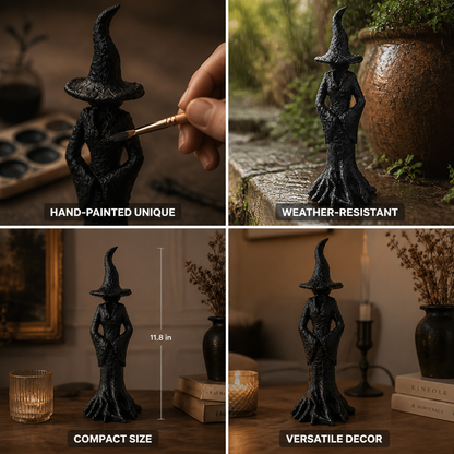 Garden Statue Hand-Painted Weather-Resistant Resin