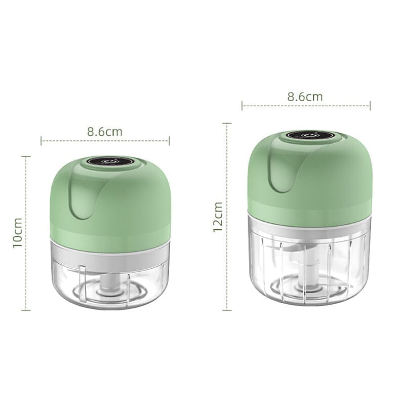 Garlic Chopper USB Rechargeable Stainless Steel Blades