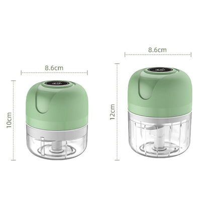 Garlic Chopper USB Rechargeable Stainless Steel Blades