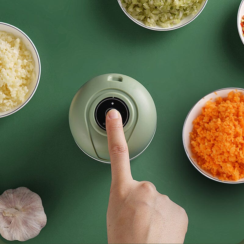 Garlic Chopper USB Rechargeable Stainless Steel Blades