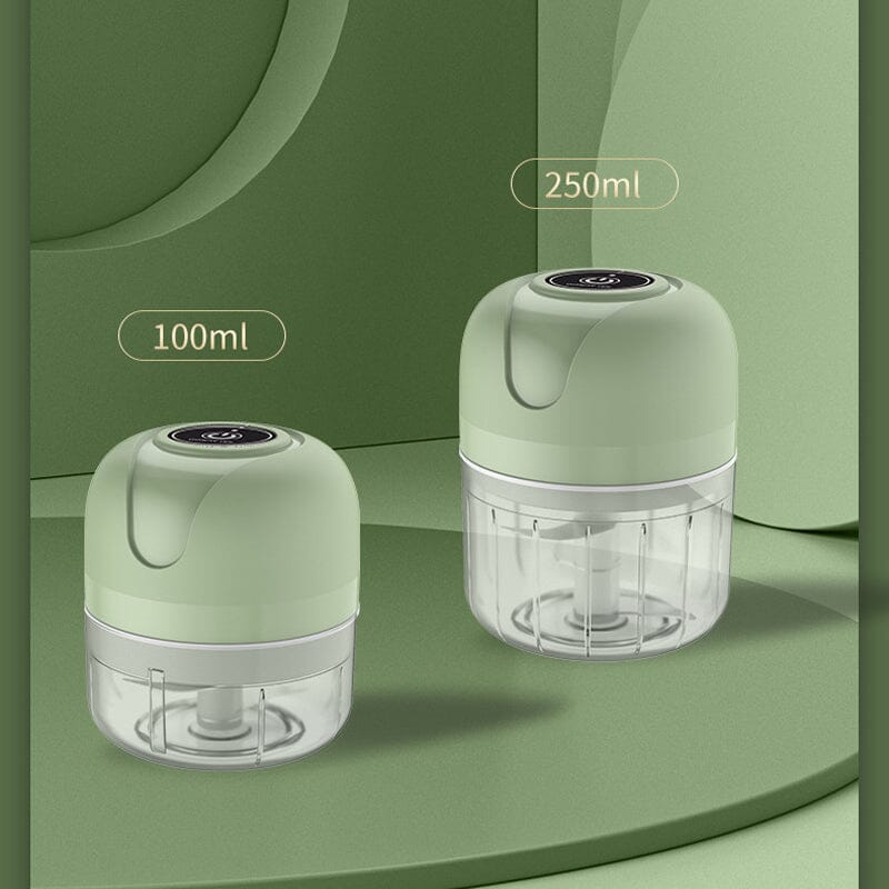 Garlic Chopper USB Rechargeable Stainless Steel Blades