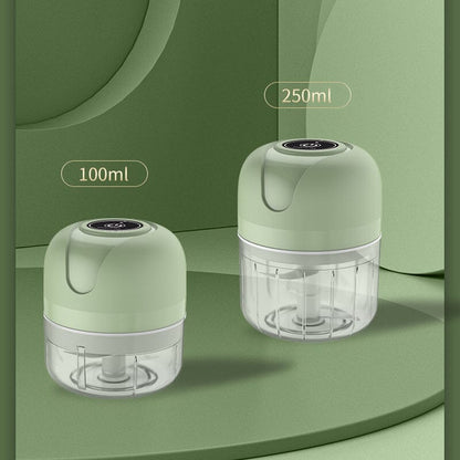 Garlic Chopper USB Rechargeable Stainless Steel Blades