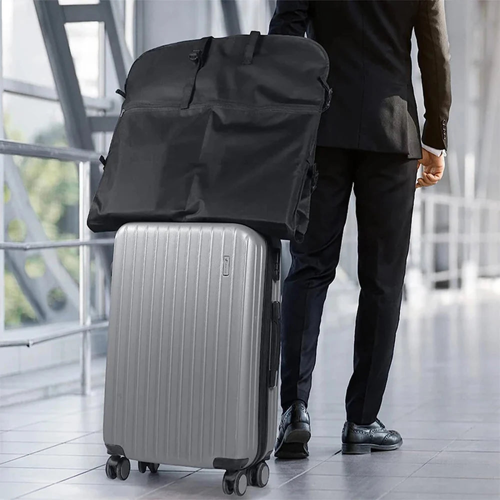 Garment Bag Foldable Oxford Fabric Multiple Pockets