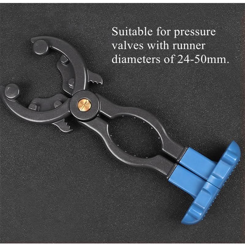 Gas Valve Key Fits 24-50 Mm Steel Non-Slip Handle