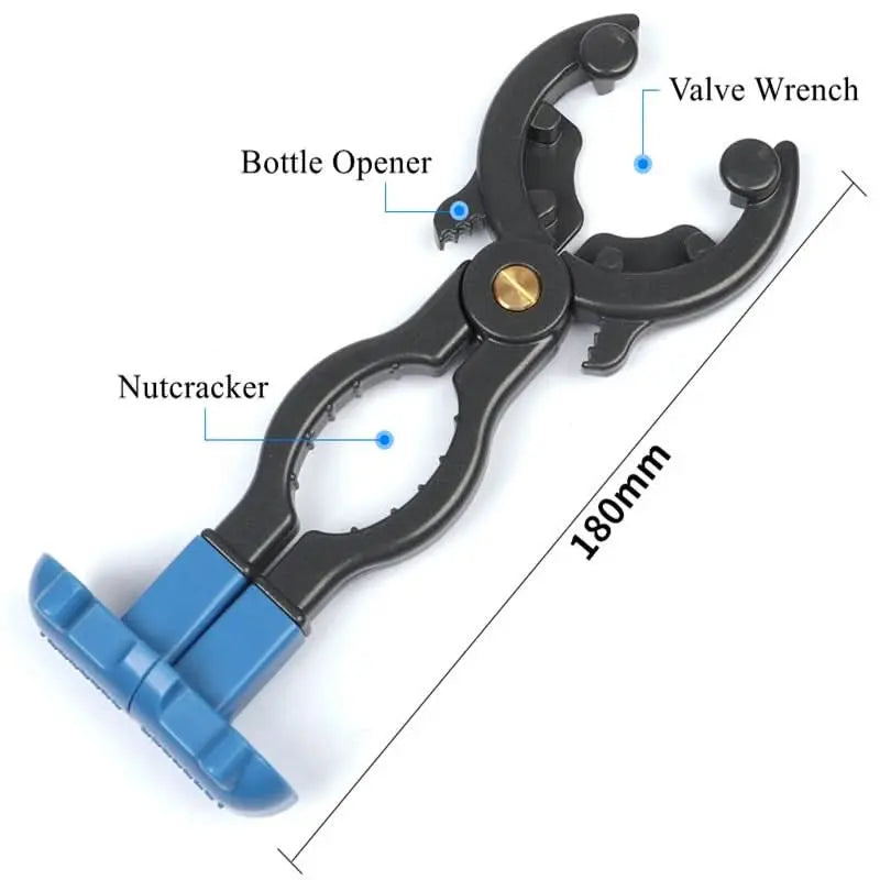 Gas Valve Key Fits 24-50 Mm Steel Non-Slip Handle