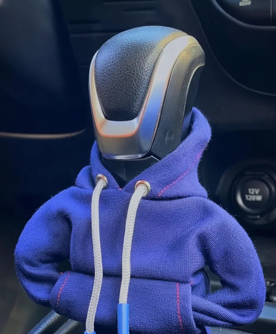 Gear Lever Cover Plush Fabric Universal Fit