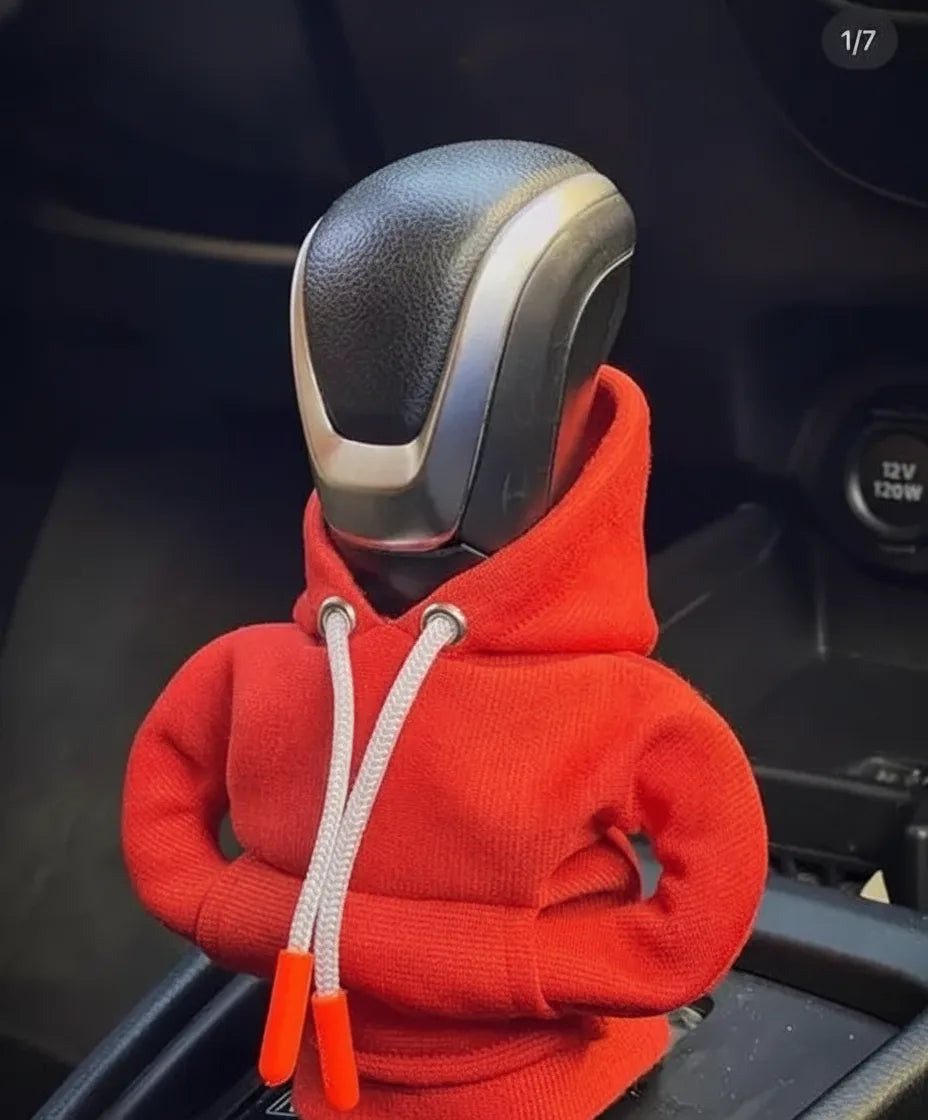 Gear Lever Cover Plush Fabric Universal Fit