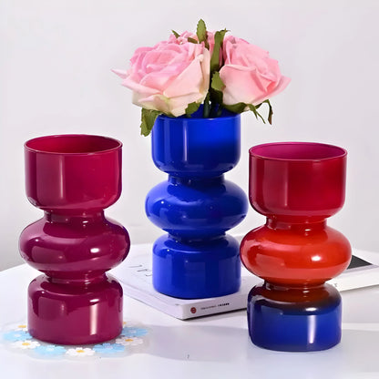 Glass Vase Hydroponic Retro