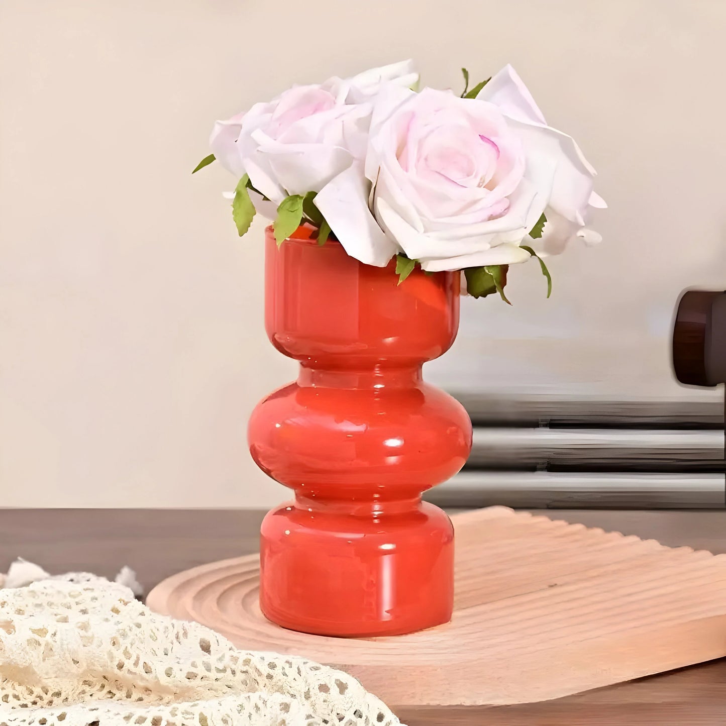 Glass Vase Hydroponic Retro