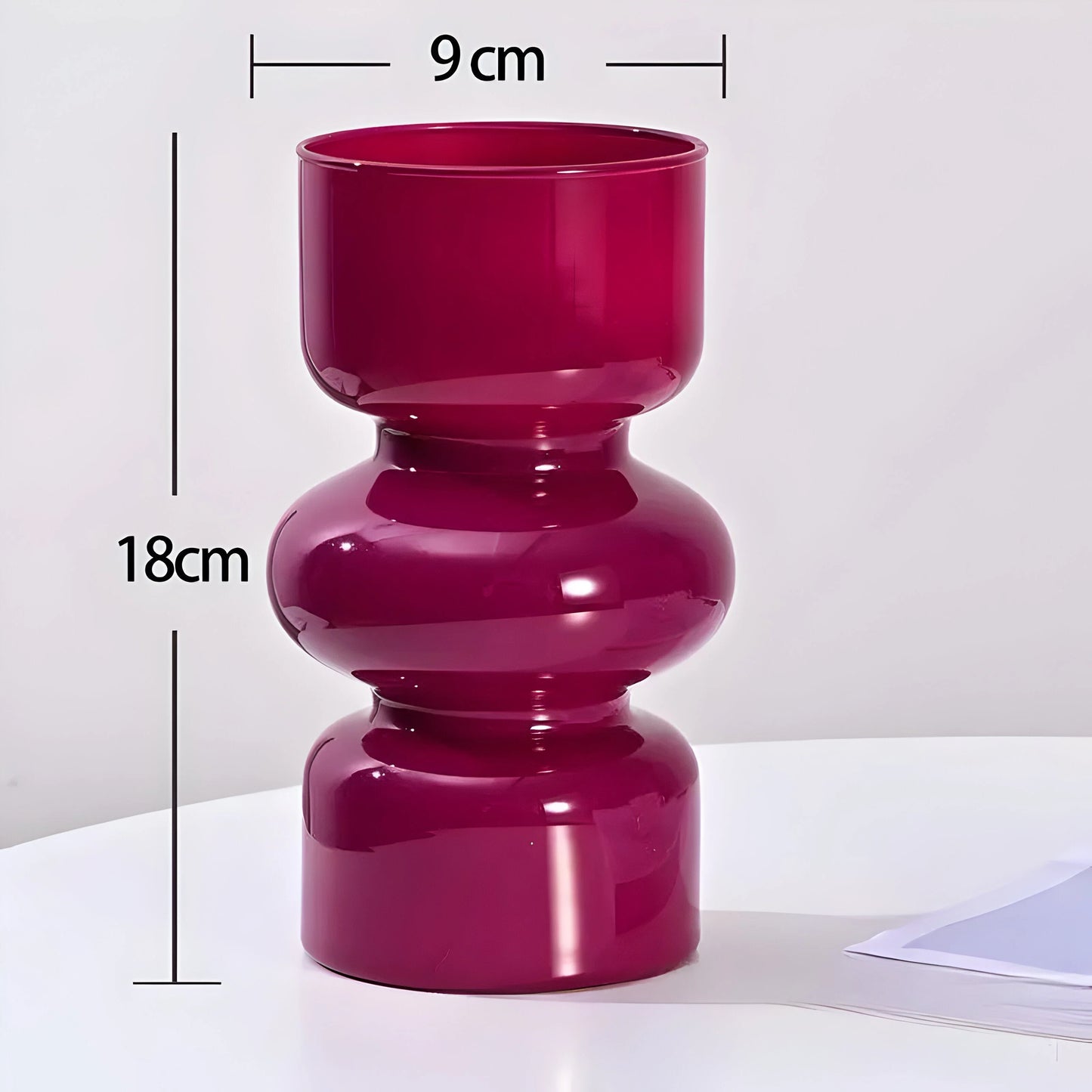 Glass Vase Hydroponic Retro