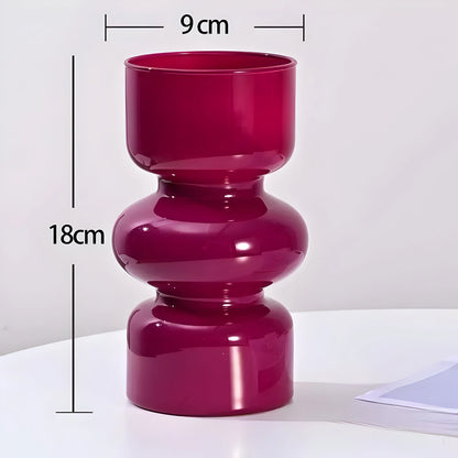 Glass Vase Hydroponic Retro