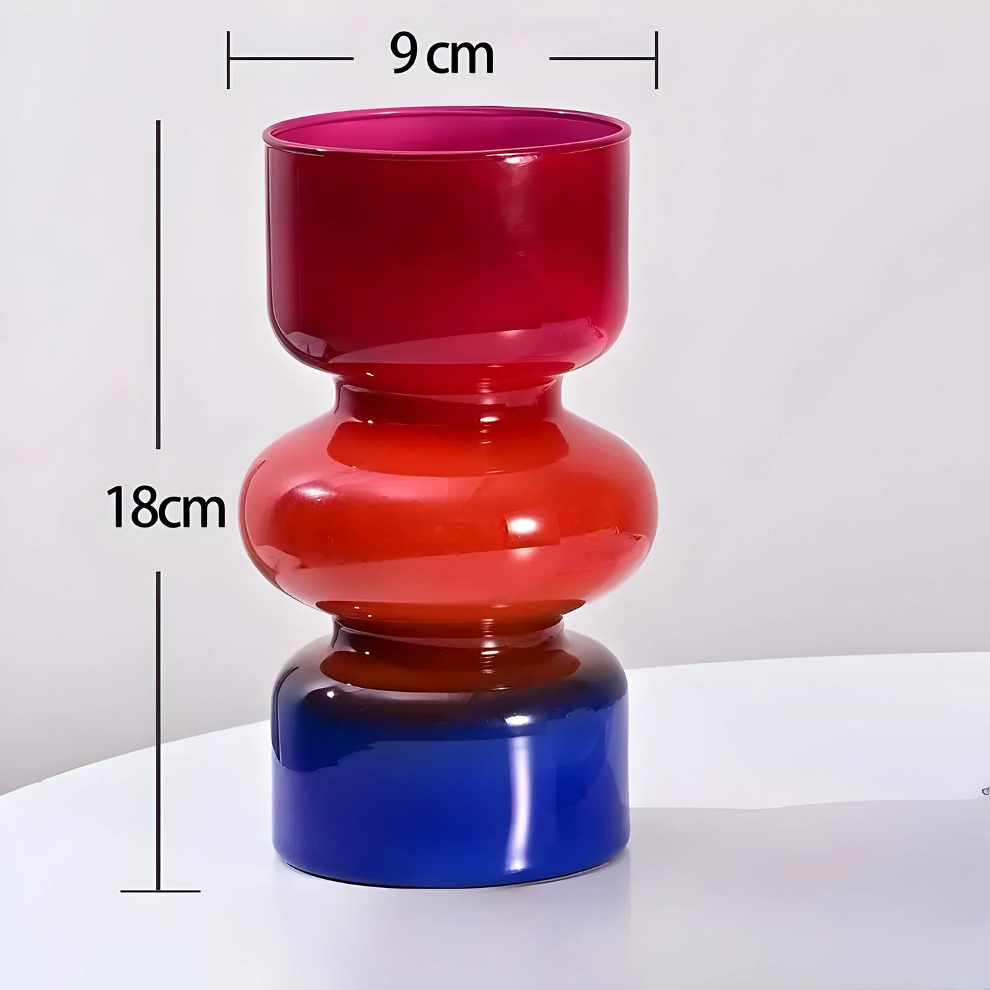 Glass Vase Hydroponic Retro