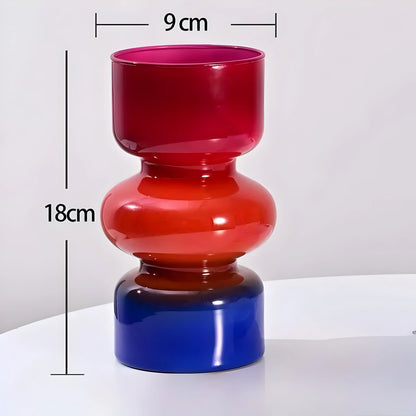 Glass Vase Hydroponic Retro