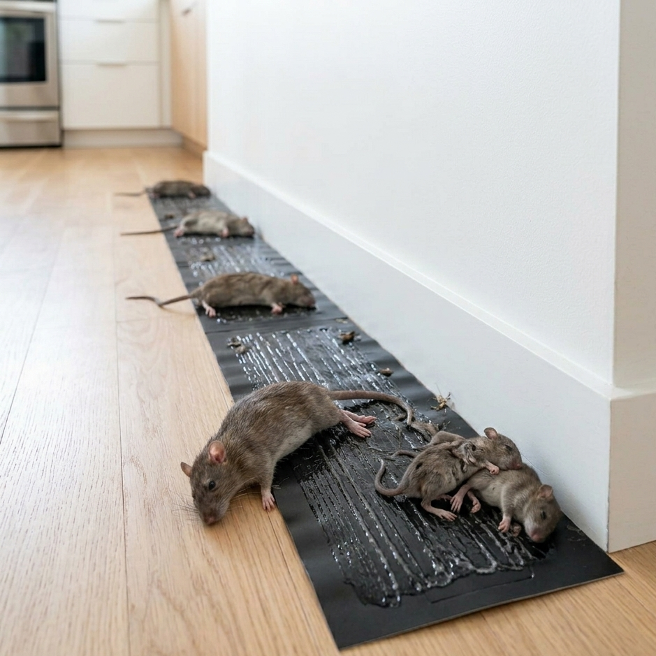 Glue Traps Large Adhesive Surface Chemical-Free Set of 10