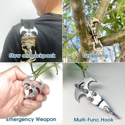 Grab Hook 2-in-1 Stainless Steel Holds 198 Lbs