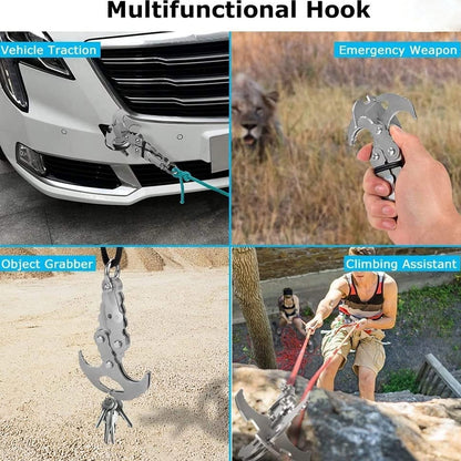 Grab Hook 2-in-1 Stainless Steel Holds 198 Lbs