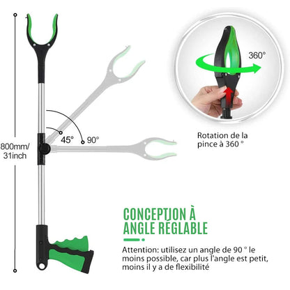 Grabber Tool 31.5 Inch Reach Magnetic Tip