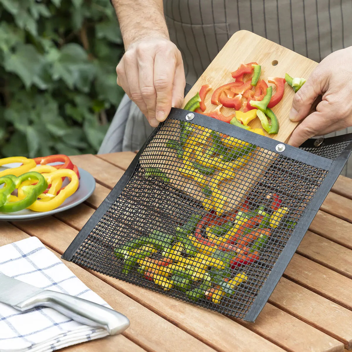 Grill Bags Non-Stick Mesh Set of 2