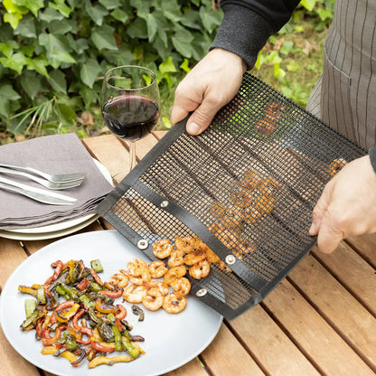Grill Bags Non-Stick Mesh Set of 2