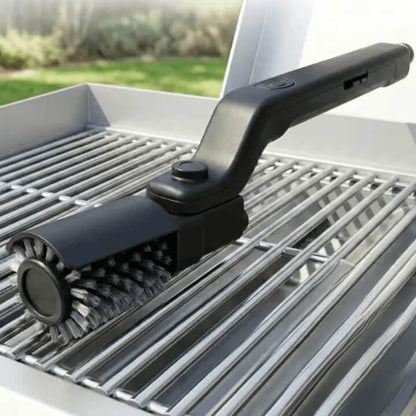 Grill Brush Motorized Rotating USB Rechargeable & Interchangeable Heads