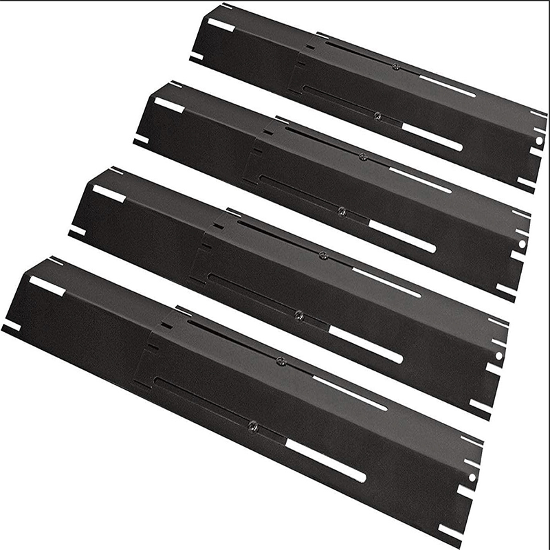Grill Plate Porcelain-Coated Steel Adjustable 11.8 to 20.9 Inches