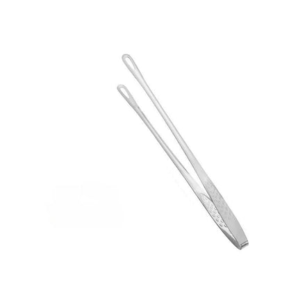 Grill Tongs Extended Handle Stainless Steel & Non-Slip Grip