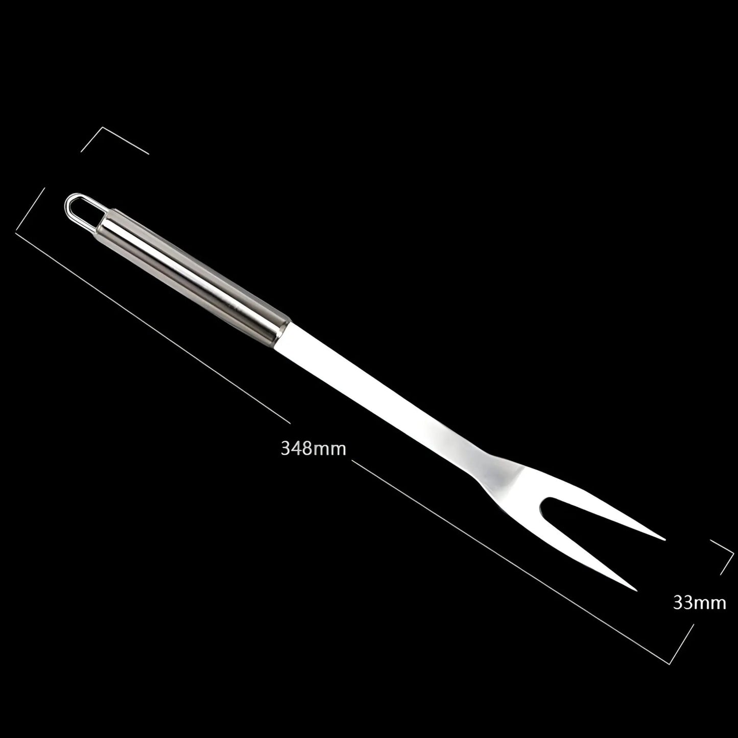 Grill Tool Set Stainless Steel Non-Slip Handles Carrying Bag